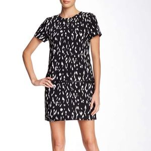 Rachel Zoe cheetah zipper dress